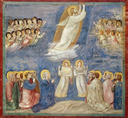  The Ascension of the Virgin - A Mystical Ascent Painted on Panels!